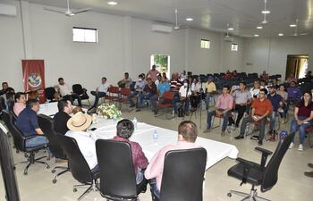 Reunión de autoridades departamental y distritales