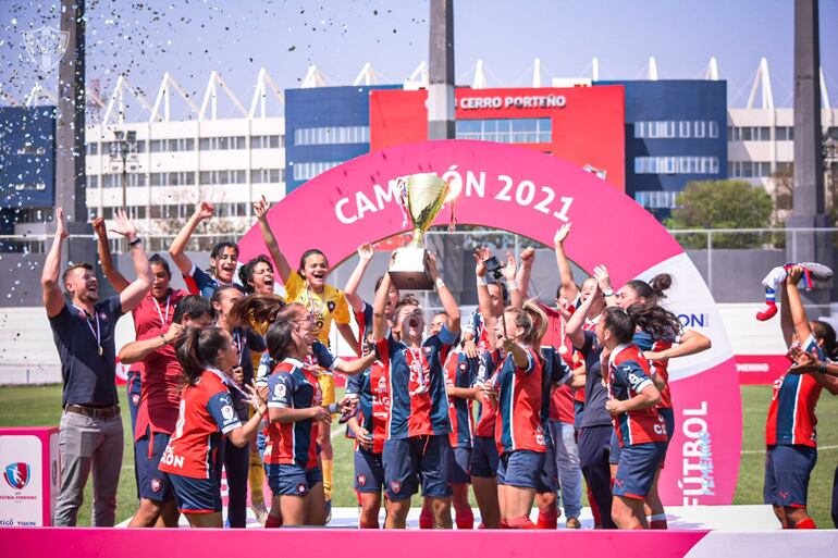 Cerro Porteño conquistó el torneo Clausura 2021 del Fútbol Femenino.