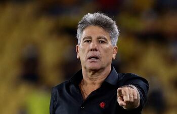 Renato Portaluppi Gaúcho, 59 años, entrenador de Flamengo.