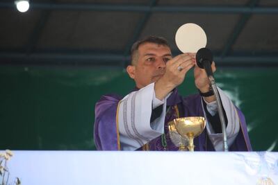 Monseñor Gabriel Escobar, obispo del Vicariato Apostólico del Chaco.