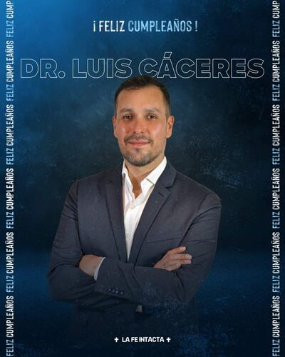 Luis  Cáceres Smith (42 años), presidente de Guaireña.