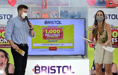 Diego Chamorro, gerente de Marketing de Bristol, resaltó el alcance de la  promo encarada por la casa de electrodomésticos.