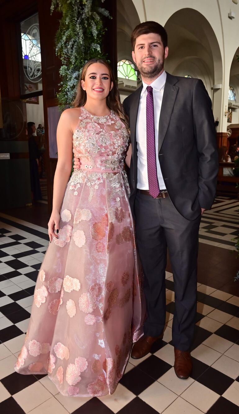 Gabriela Cibils y Andrés Gustafson.