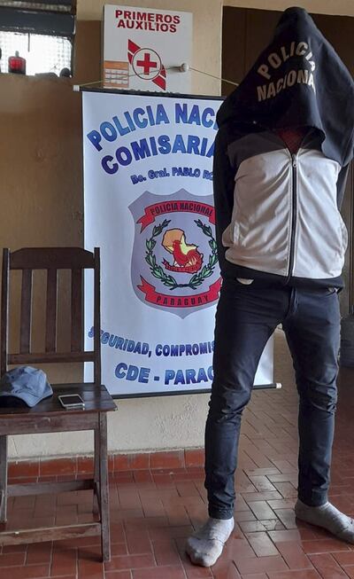 Wilfrido Irala González y el aparato recuperado fueron llevados a la comisaría 4ª del barrio Pablo Rojas.