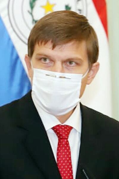 Juan Manuel Brunetti, ministro de Educación y Ciencias.