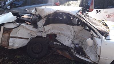 Durante la colisión falleció una persona.