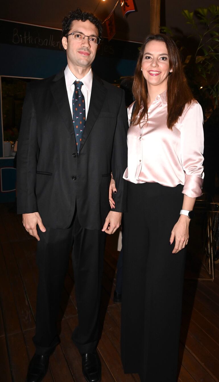 Jelle Twijnstra y Victoria Lloret.