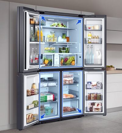 Samsung presenta nueva línea de heladeras.