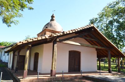 El histórico oratorio de San Miguel restaurado en el año 2015 y que actualmente presenta deterioro.