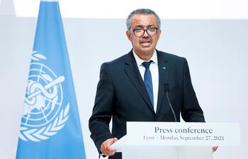 El director general de la Organización Mundial de la Salud Tedros Adhanom Ghebreyesus,en una imagen de archivo.