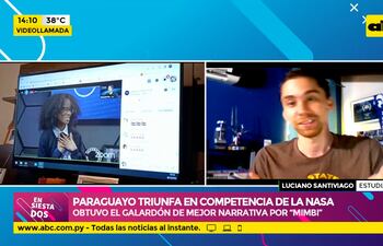 Paraguayo triunfa en competencia de la NASA