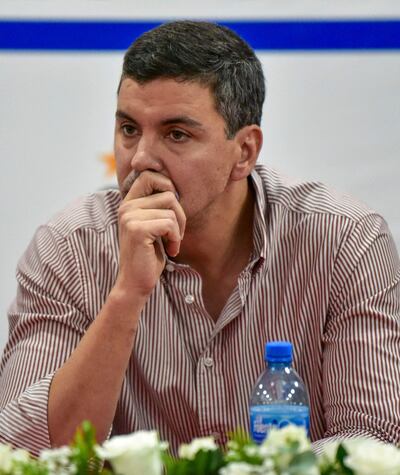 Presidente electo de Paraguay, Santiago Peña.
