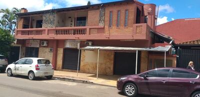 La vivienda allanada en Luque que pertenece al jefe de COIA,