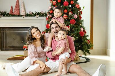 La familia de Rubén Rubin estuvo de festejo, pues el más pequeñito de la casa, Rafita, cumplió un año.