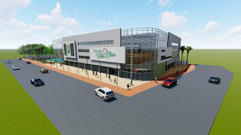 El futuro polideportivo costará casi 8 mil millones de guaraníes y tendrá una capacidad para 3.000 personas.