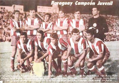 Paraguay, campeón en 1971