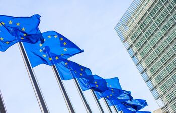 banderas unión europea