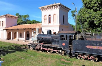 Restauración y puesta en valor de la ex estación de tren de Pirayú donde fue también habilitado el museo histórico
