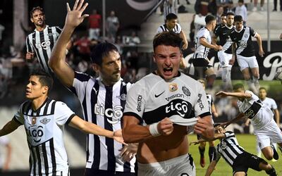 Olimpia y Libertad por torneos de Liga del fútbol paraguayo.
