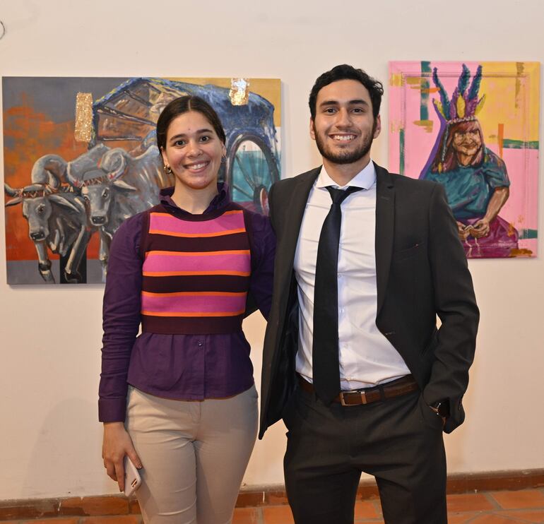 Sunya Martínez y Matías Portillo.
