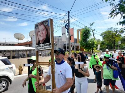 Exige que la fiscal general del Estado, Sandra Quiñonez, sea investigada por inacción.