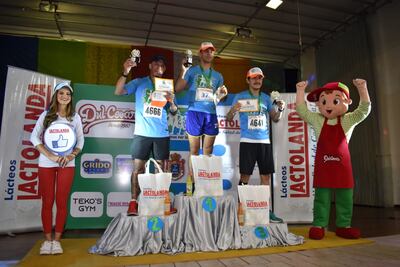 Los hombres destacaron en la categoría 5k masculino.