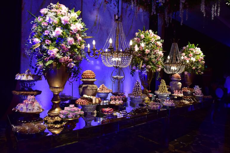 La fiesta fue decorada por José Benítez.