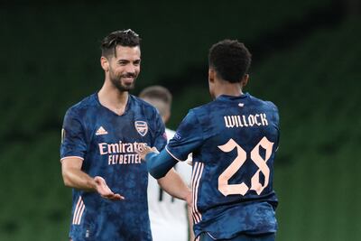 Para el Arsenal en la Europa League fueron todos triunfos.