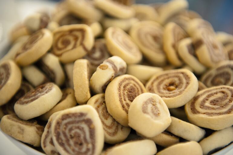 Embutido de hígado en una galleta para perros es una delicia para los canes.