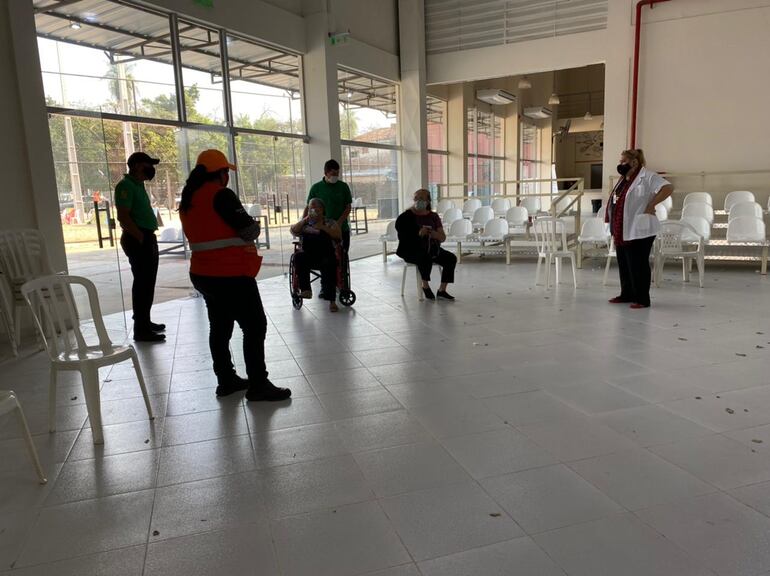 Sitio especial destinado a personas con discapacidad dentro del SND.