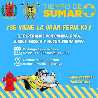 Feria de la 3ra Compañía de Bomberos Sajonia