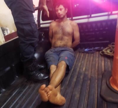 Óscar Manuel Bogado, alias "Oscar'i", está detenido en la Dirección de Policía de Alto Paraná, con pedido de prisión preventiva.