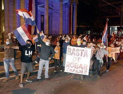 Un balde de agua fría