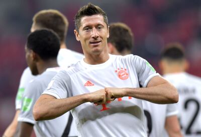Lewandowski comandó el triunfo del conjunto alemán.