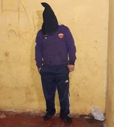 El supuesto Cristhian David Aranda Cañete quedó detenido en la comisaría 8ª.