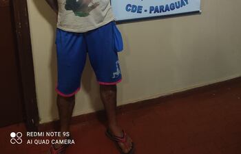 José Ramón Gamarra López quedó a disposición del Ministerio Público.