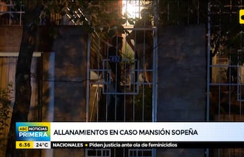 Caso Mansión Sopeña: allanan casa de jueza fallecida en mayo