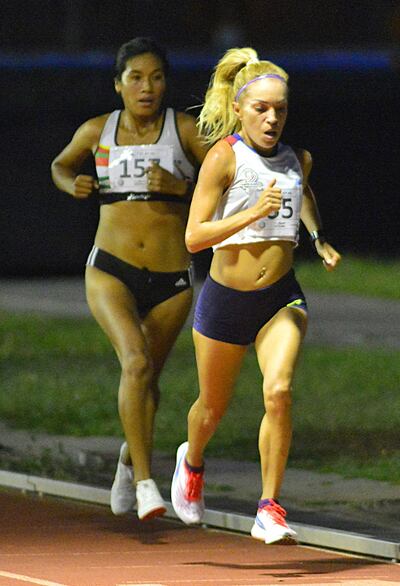 Carmen Martínez venció en los 5.000 metros del Grand Prix.