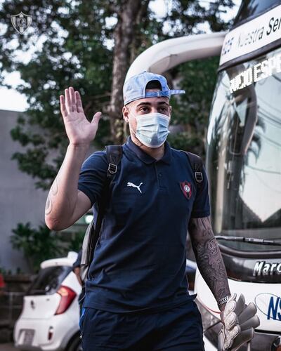 Jean Fernandes, el portero titular de Cerro Porteño.