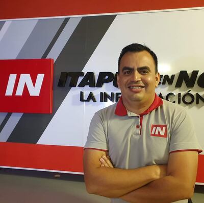 El periodista Darío Giménez.