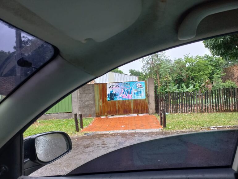 Local de eventos en el que supuestamente el joven fue robado y golpeado