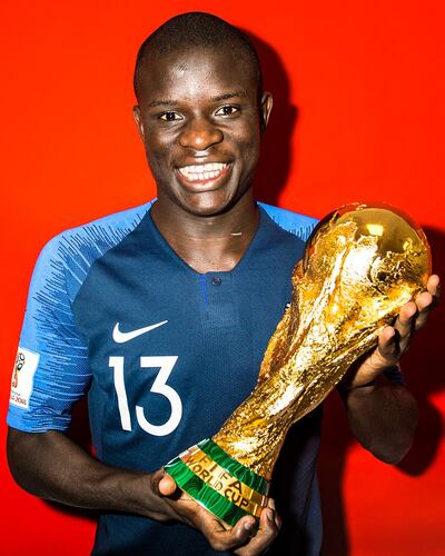 N'Golo Kanté, 31 años, campeón mundial en Rusia 2018, se perderá por lesión la Copa del Mundo de Qatar.
