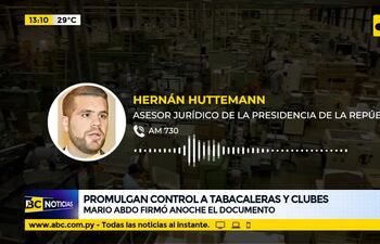 Promulgan control a Tabacaleras y clubes