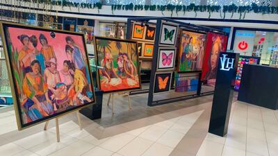 Las obras del artista Lucero Villalba Hagelstange se podrán encontrar en el tercer piso del Paseo La Galería.