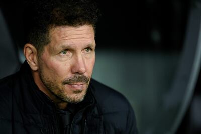 Diego Simeone consiguió en el 2021 su segunda Liga española dirigiendo al Atlético Madrid.