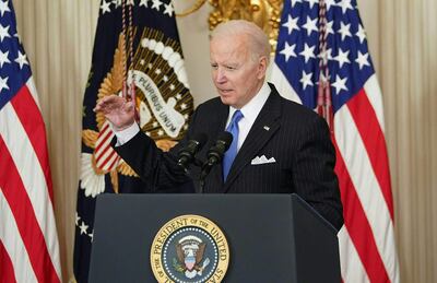 Joe Biden, presidente de los Estados Unidos.