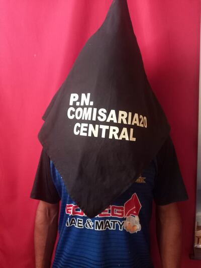 Julio César Martínez Giménez, detenido.