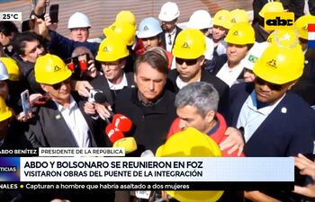 Abdo y Bolsonaro se reúnen en Foz