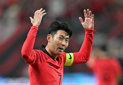 Heung-min Son, 30 años, capitán y goleador de la selección de Corea del Sur.