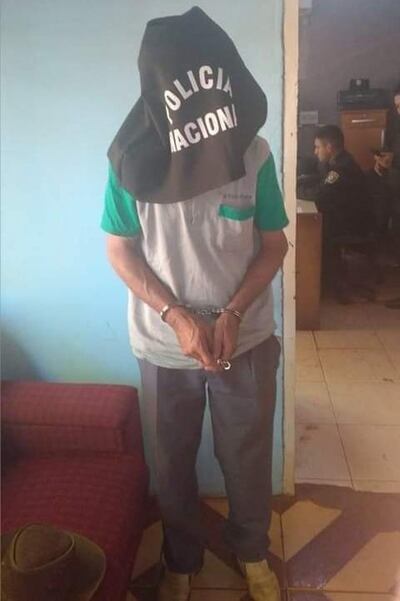 Reinerio Espínola Franco, imputado.